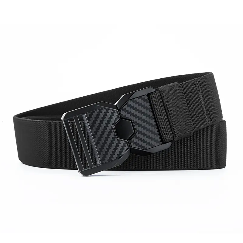 Men's Distinctive Belt Youth Summer Camp Military Training Belt Alloy Canvas Trousers Outdoor Casual Loosen Belt - Image 11