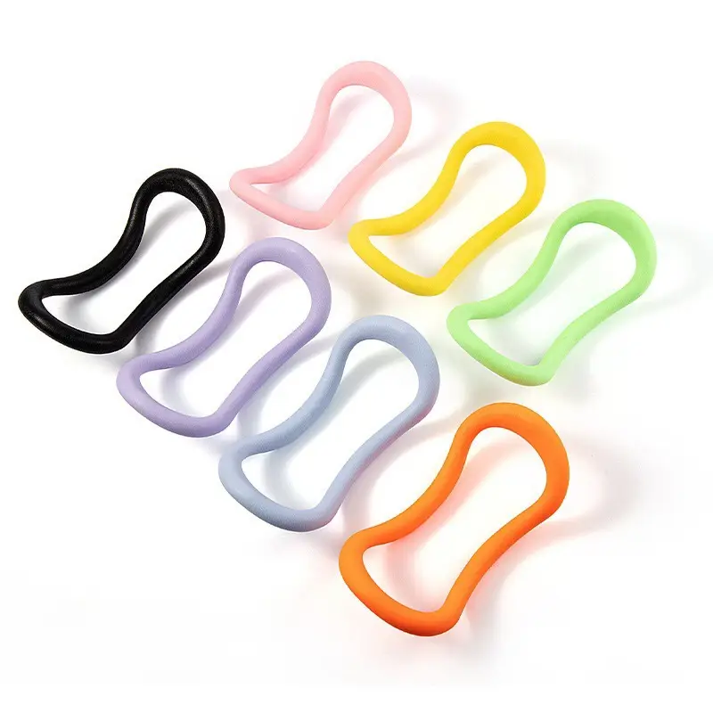 High-Elasticity Eco-Friendly Material Yoga Ring Fitness Circle Training Equipment Pilates Circle Deep Relaxation Stretching Ring Massage