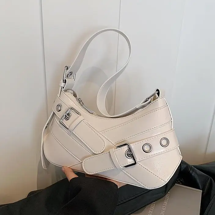 Retro Korean Style Shoulder Bag Brown 2024 - Image 9