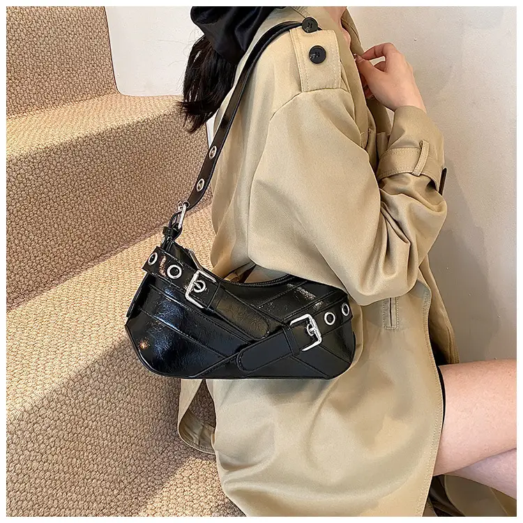 Retro Korean Style Shoulder Bag Brown 2024 — feature 21