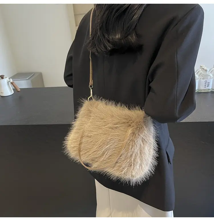 Fluffy Crossbody Bag Women 2024 New — feature 13