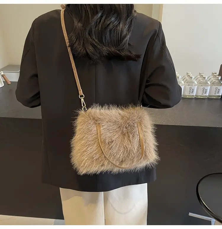 Fluffy Crossbody Bag Women 2024 New — feature 14