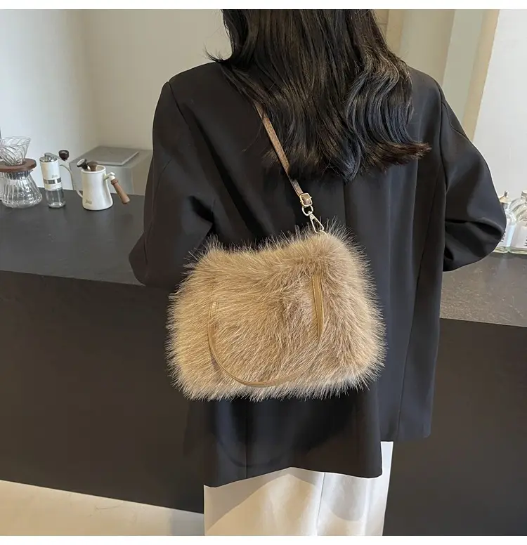 Fluffy Crossbody Bag Women 2024 New — feature 16