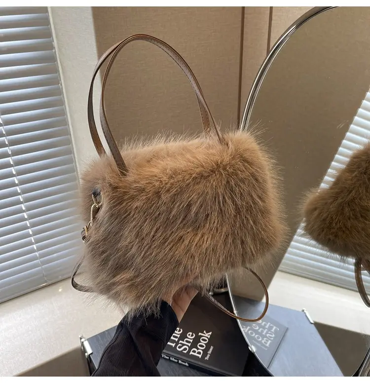 Fluffy Crossbody Bag Women 2024 New — feature 35
