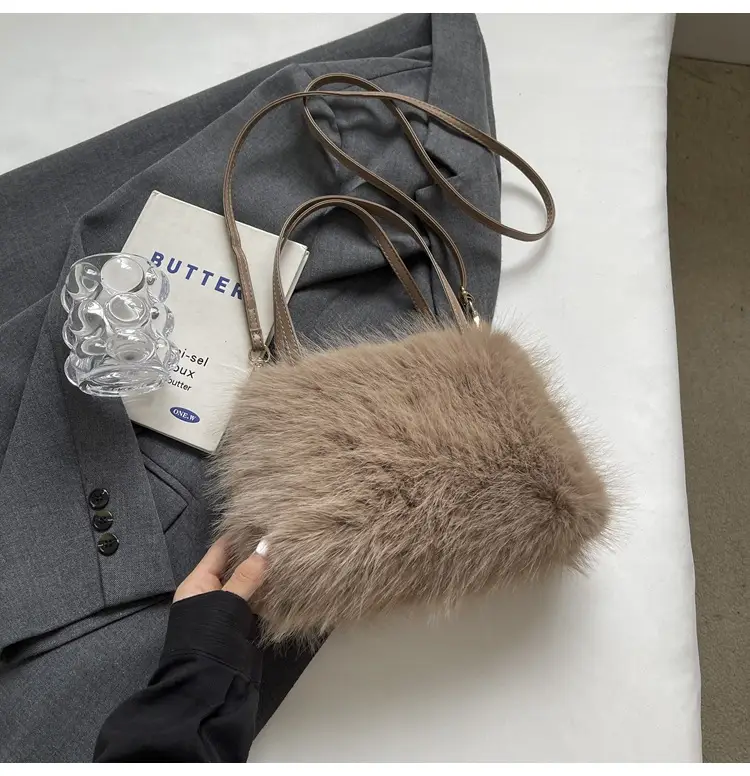 Fluffy Crossbody Bag Women 2024 New — feature 36