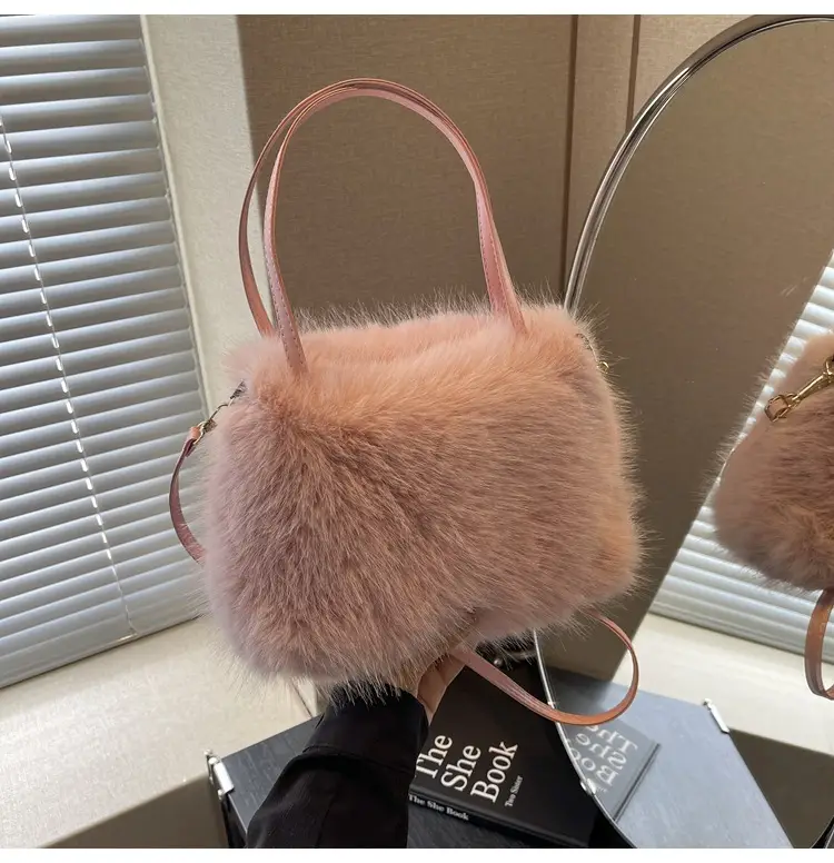 Fluffy Crossbody Bag Women 2024 New — feature 38