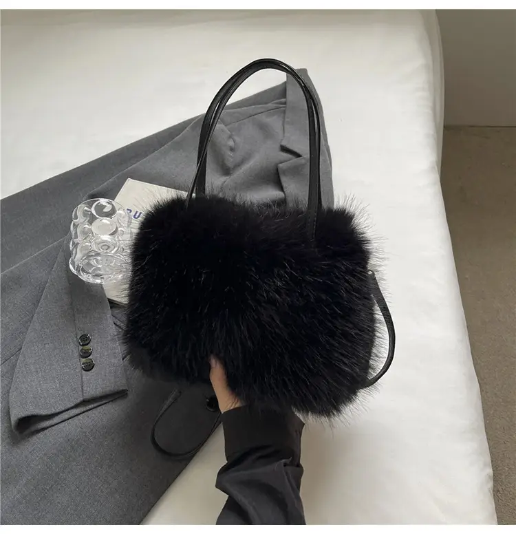 Fluffy Crossbody Bag Women 2024 New — feature 47