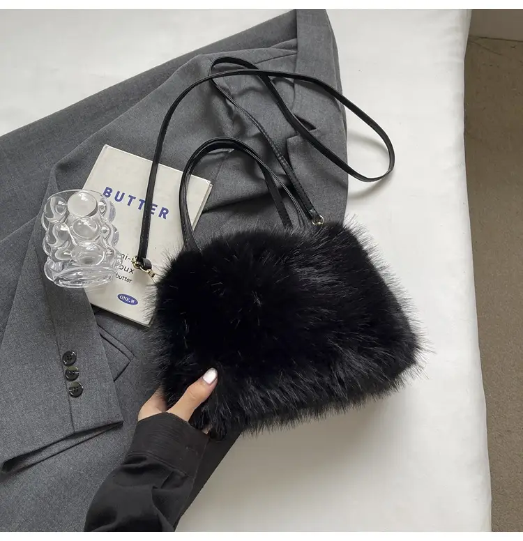 Fluffy Crossbody Bag Women 2024 New — feature 49