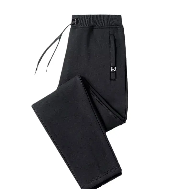 Men Fleece Lined Grey Pants Large Winter Spring - Image 11