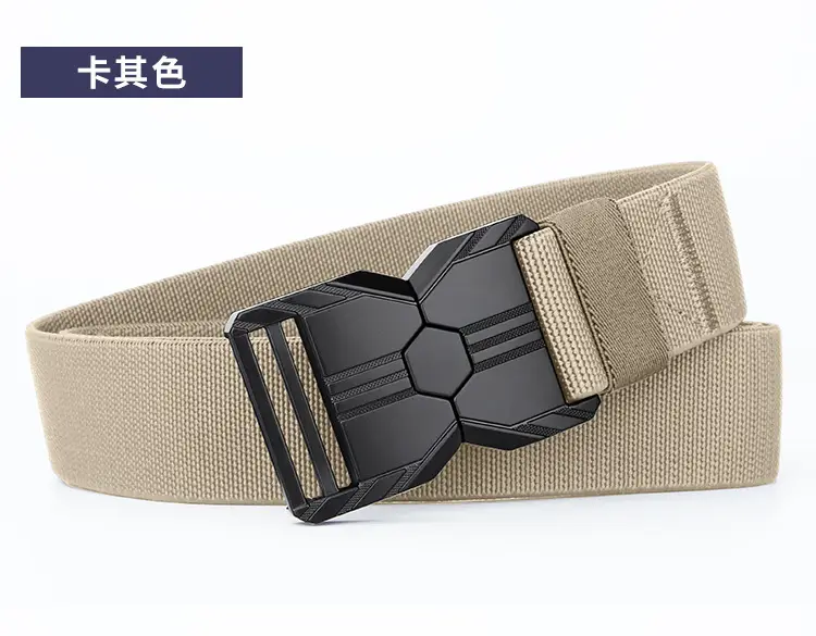 Men's Tactical Buckle Belt 260lb Adjustable Elastic — feature 16