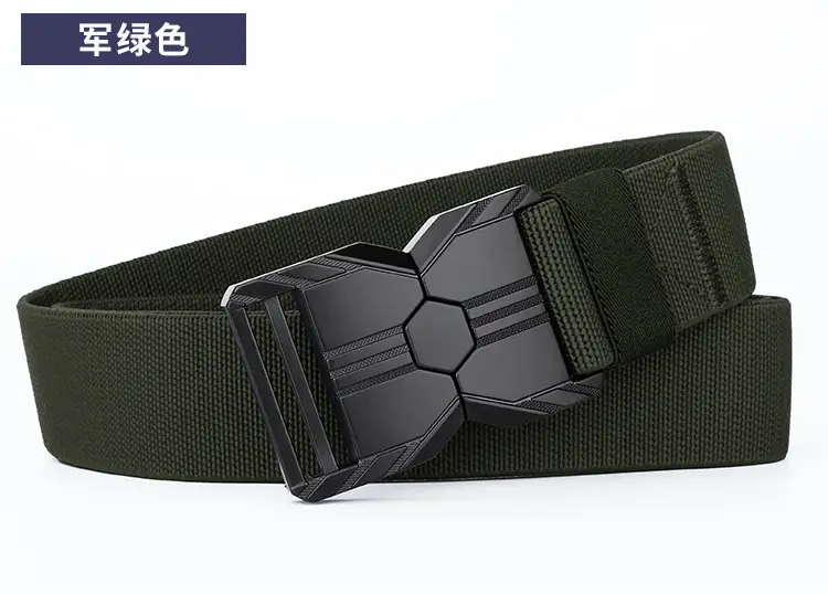 Men's Tactical Buckle Belt 260lb Adjustable Elastic — feature 19