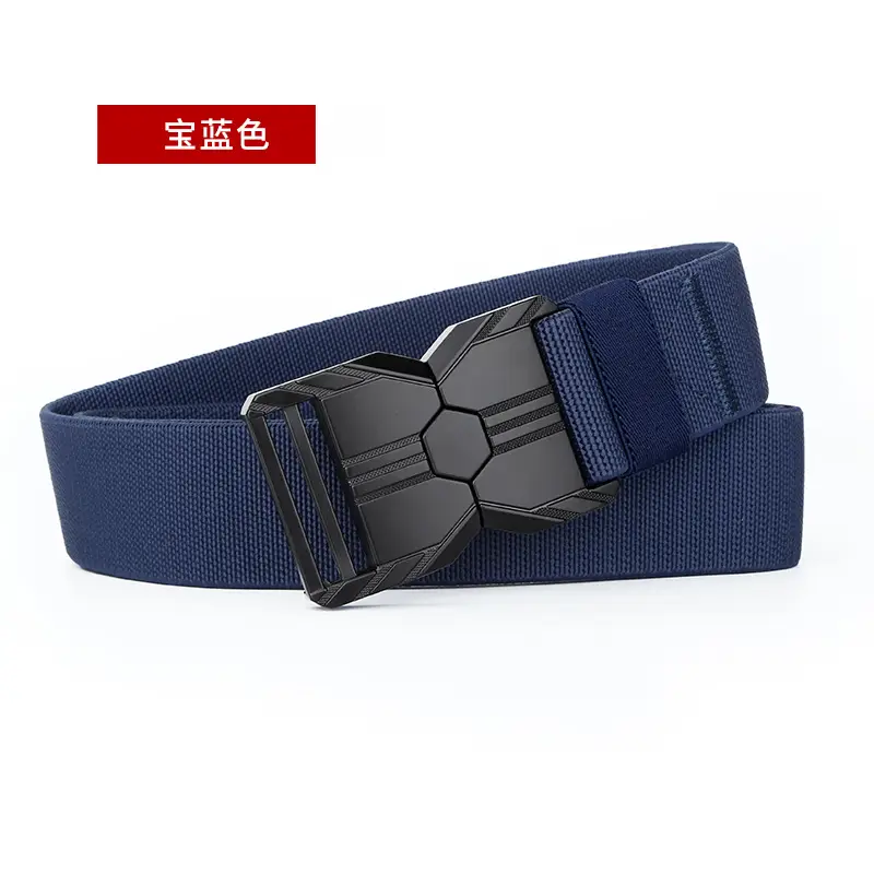 Men's Tactical Buckle Belt 260lb Adjustable Elastic