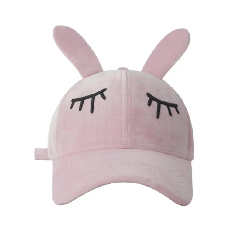 Pink Rabbit Ears Baseball Cap for Women - Image 6