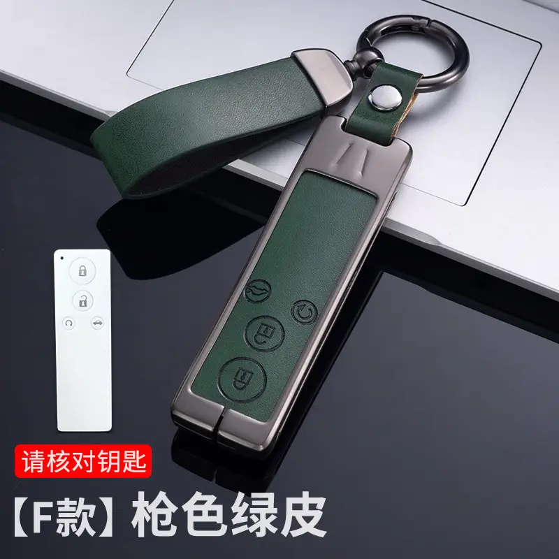 For BYD Genuine Leather Key Case BYD Song Pro Han EV Tang dmi Qin PRO Song MAX Yuan e2 Fashion Bag Buckle
