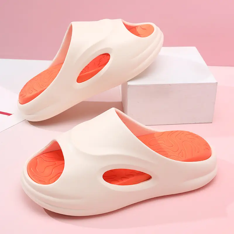 Versatile Women's Summer Outer Wear Thick-Soled Soft Non-Slip Slippers Indoor Heightening Anti-Odor Classy Sandal Slippers for Men - Image 4