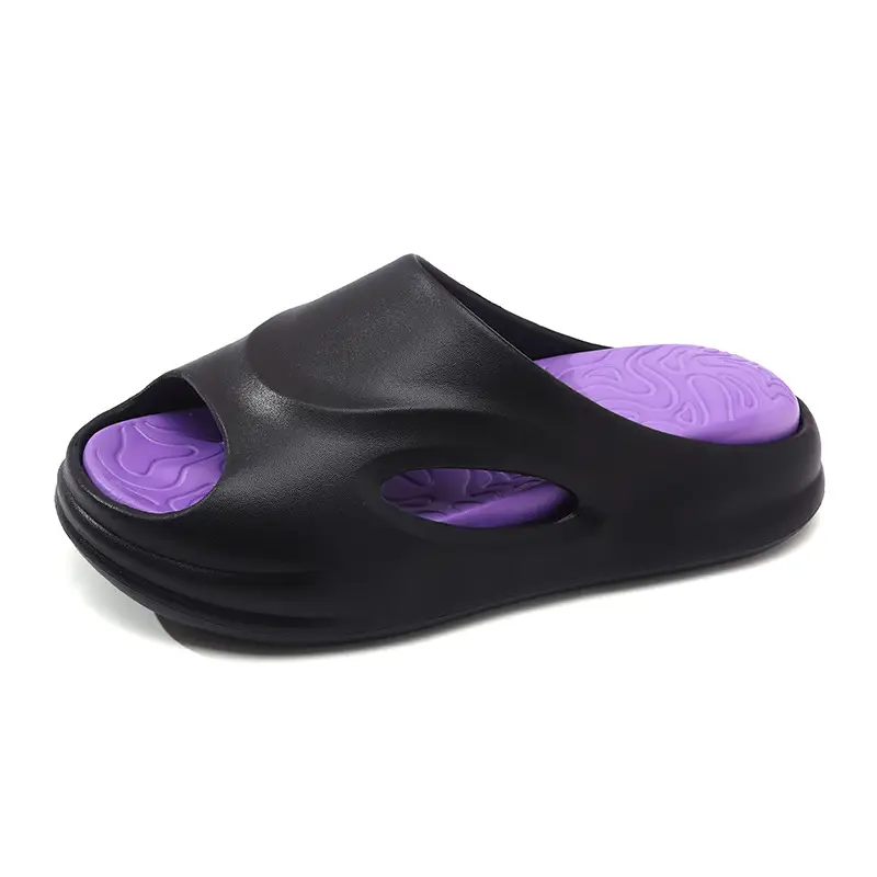 Versatile Women's Summer Outer Wear Thick-Soled Soft Non-Slip Slippers Indoor Heightening Anti-Odor Classy Sandal Slippers for Men - Image 3