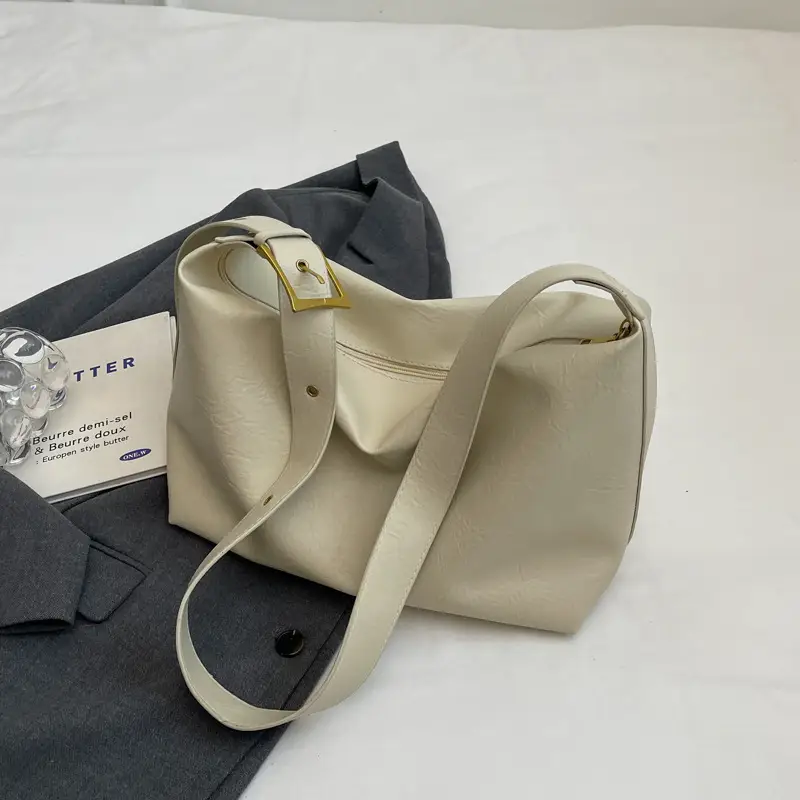Black Korean Retro Shoulder Bag for Women 2025 - Image 3