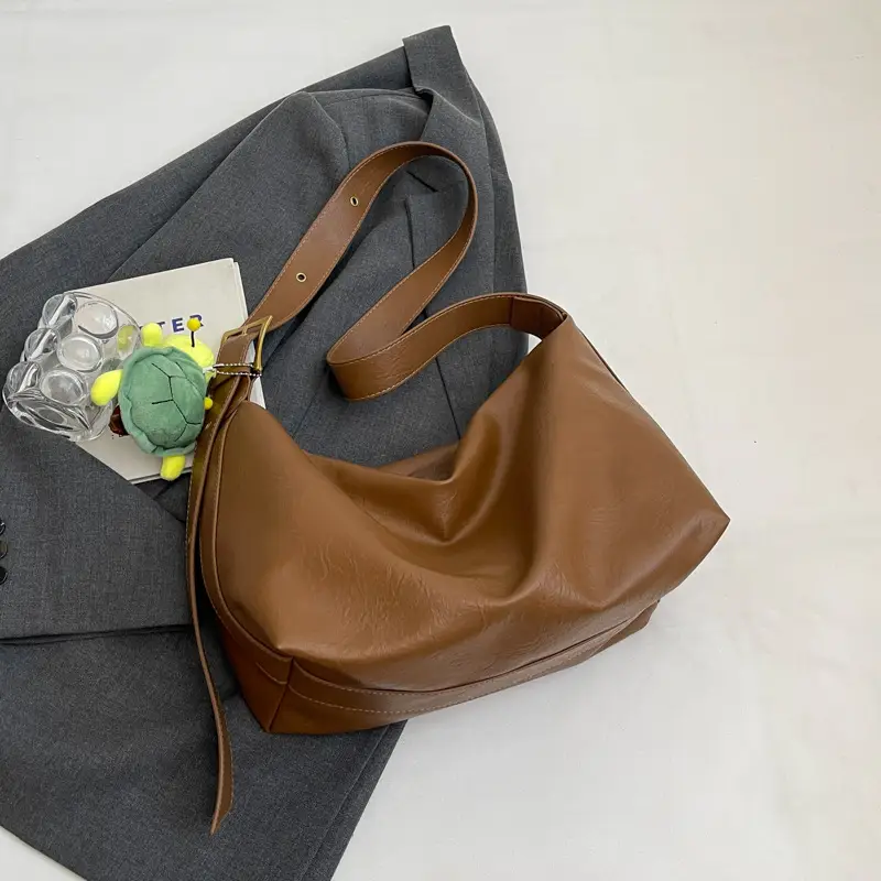 Black Korean Retro Shoulder Bag for Women 2025 - Image 5