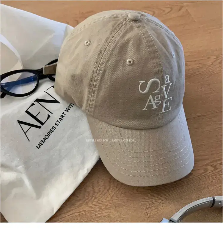 Double11 Korean Style Blue Letter Embroidered Baseball Cap for Women — feature 14