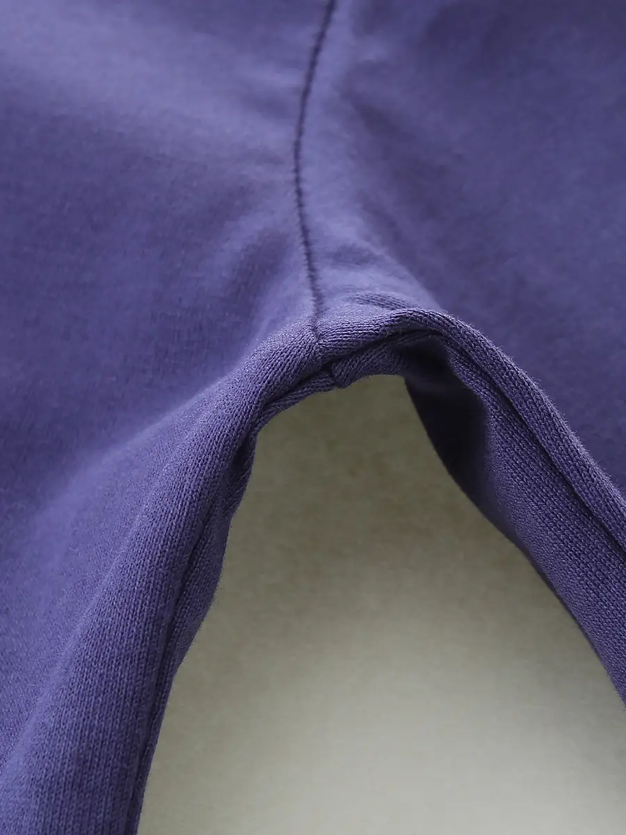 Purple Printed Long Sleeve T-Shirt for Boys