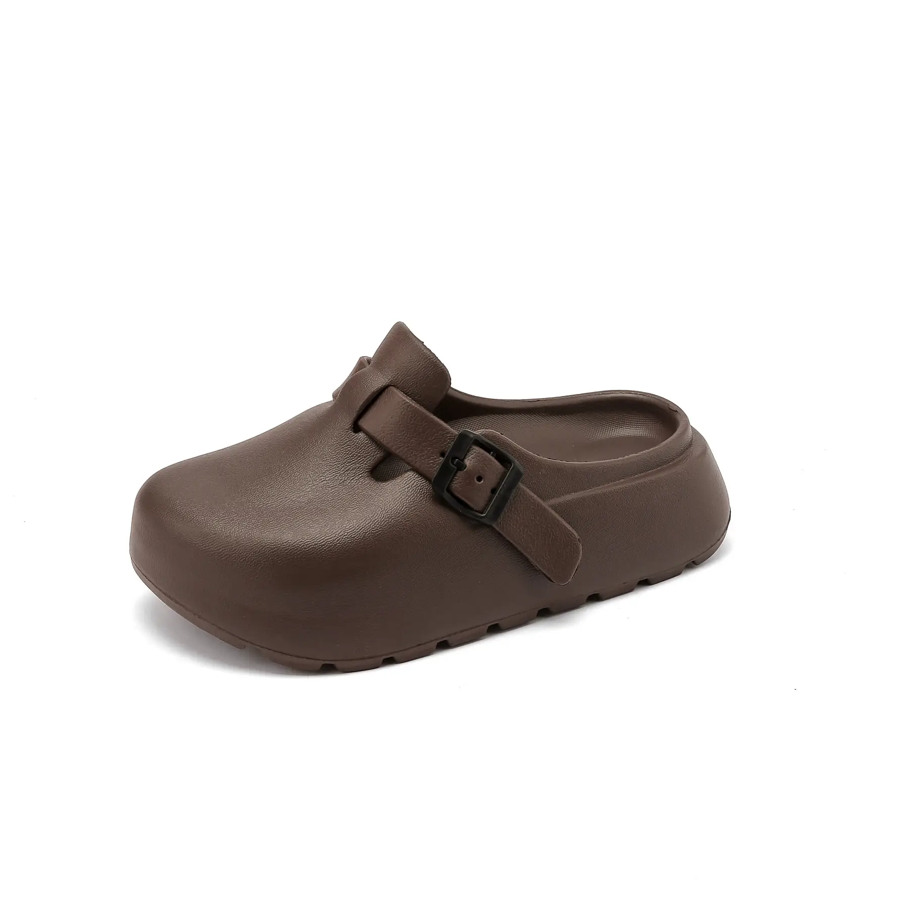 Women's Korean Style Thick EVA Slippers Beige