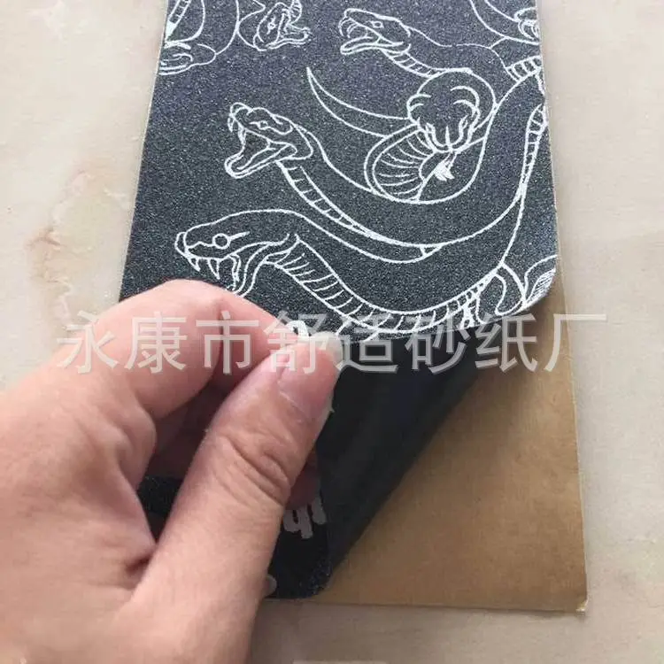 Comfortable electric scooter special sandpaper 3108 self-adhesive color sandpaper skateboard accessories anti-slip sand cloth sticker - Image 5