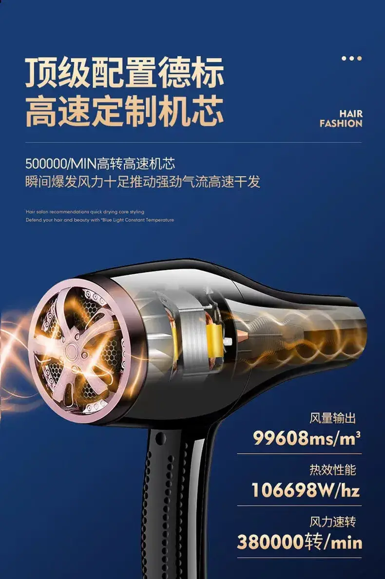 High-Speed Hair Dryer with Negative Ion Technology — feature 9