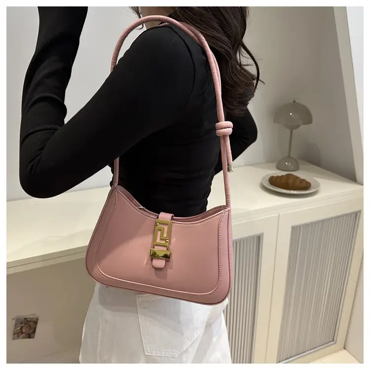 Black Gold Plated Shoulder Bag for Women 2024 — feature 17