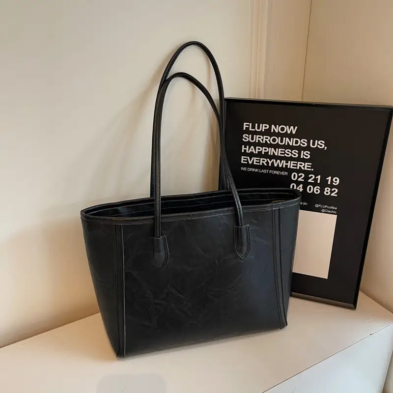 Women's Retro Chic Shoulder Bag with Cloud Charm - Image 5