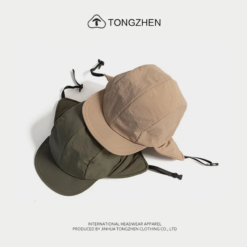 Japanese Ear Protection Cap for Men Women Autumn Winter - Image 5