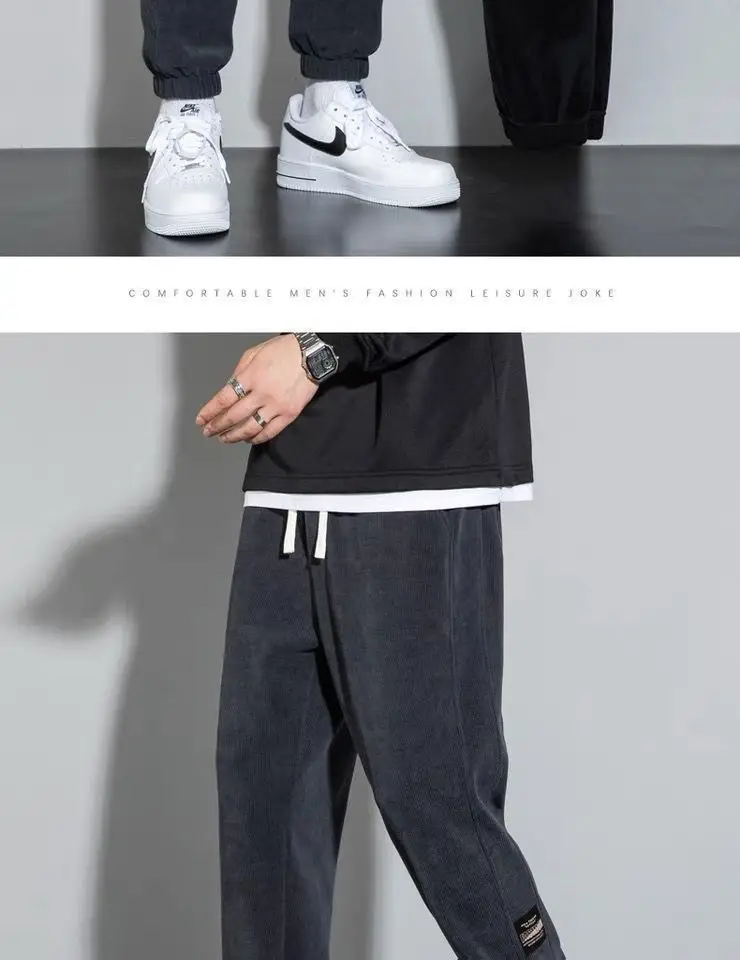 Men's Black Warmth Corduroy Work Pants — feature 8