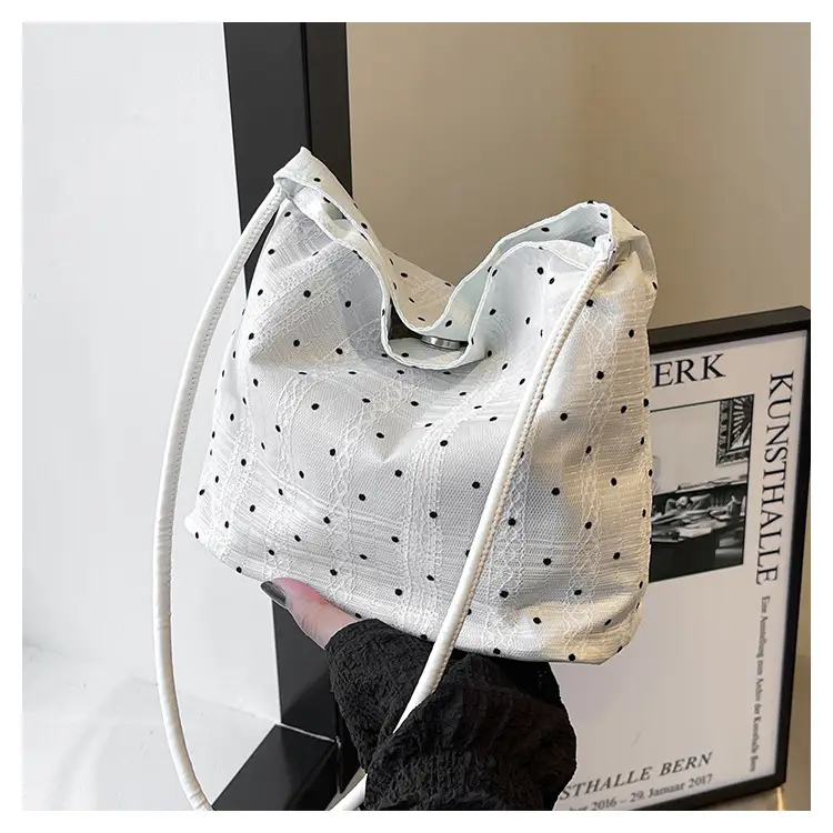 Women's 2024 Shoulder Delicate Bag with Lace Trim — feature 20