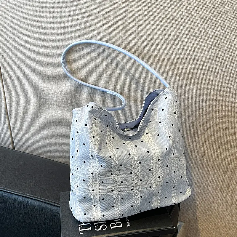 Women's 2024 Shoulder Delicate Bag with Lace Trim - Image 2