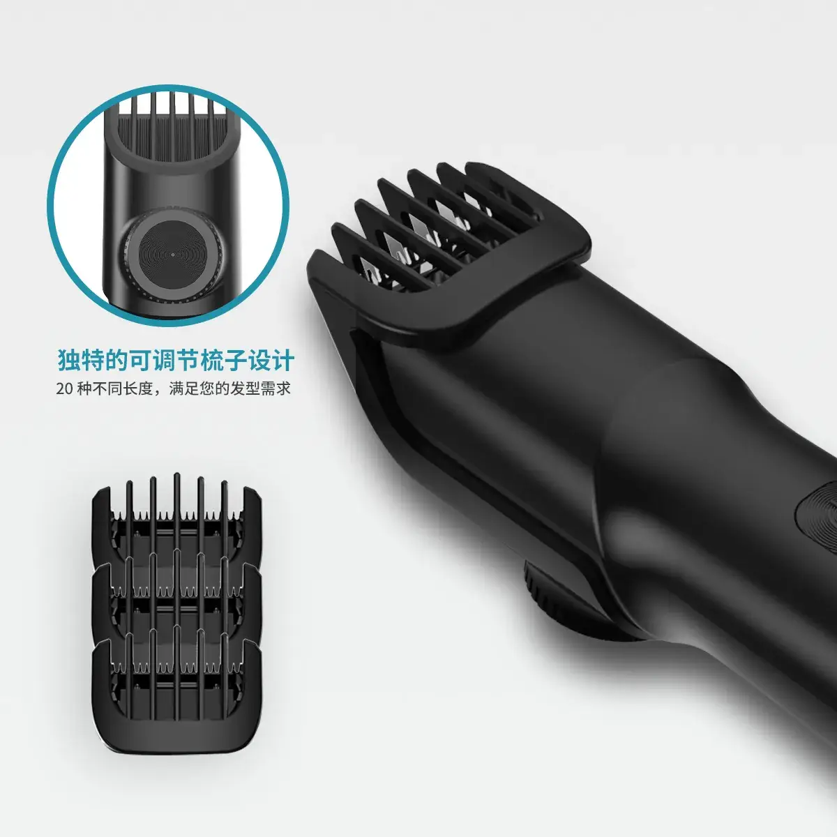 Adjustable Crossbar Hair Clipper for Home & Salon Use - Image 4