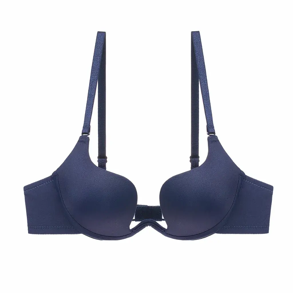 Glossy Push-Up Bra Women's Wedding Dress Bra - Image 4