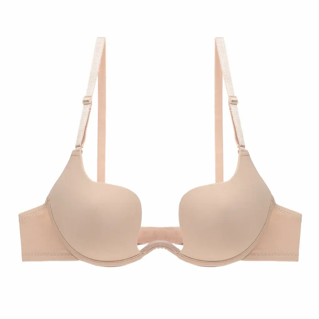 Glossy Push-Up Bra Women's Wedding Dress Bra - Image 6