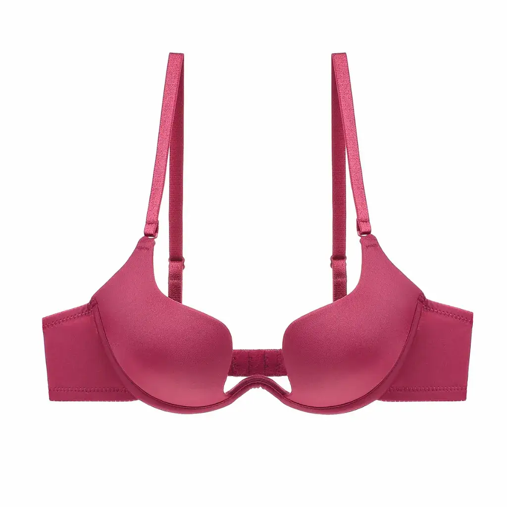 Glossy Push-Up Bra Women's Wedding Dress Bra - Image 7