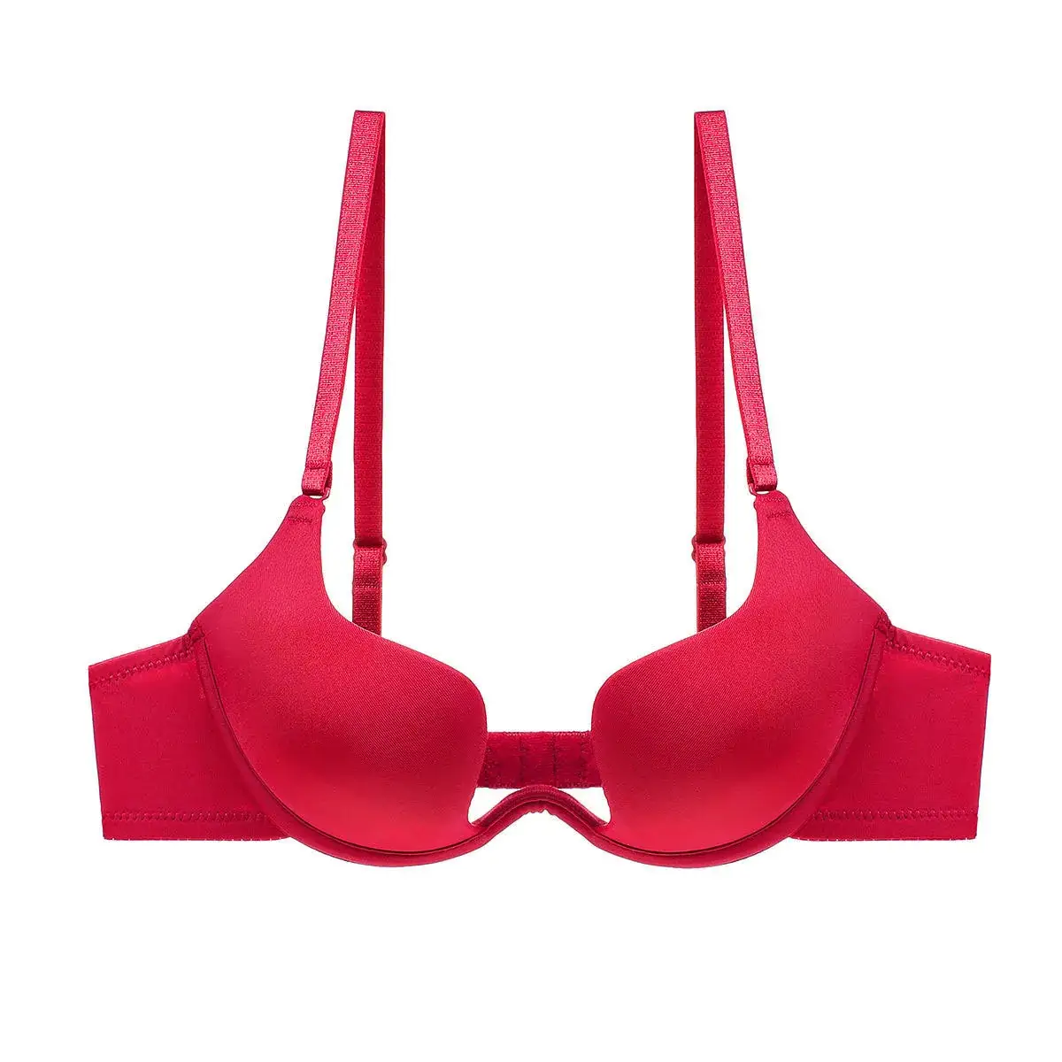 Glossy Push-Up Bra Women's Wedding Dress Bra - Image 8
