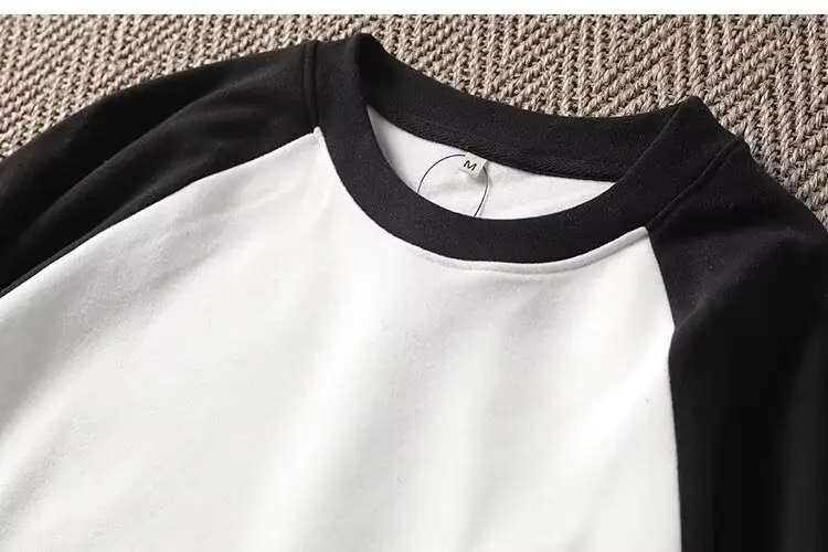 Men's Fleece Long Sleeve T-Shirt Multi Color Winter — feature 10