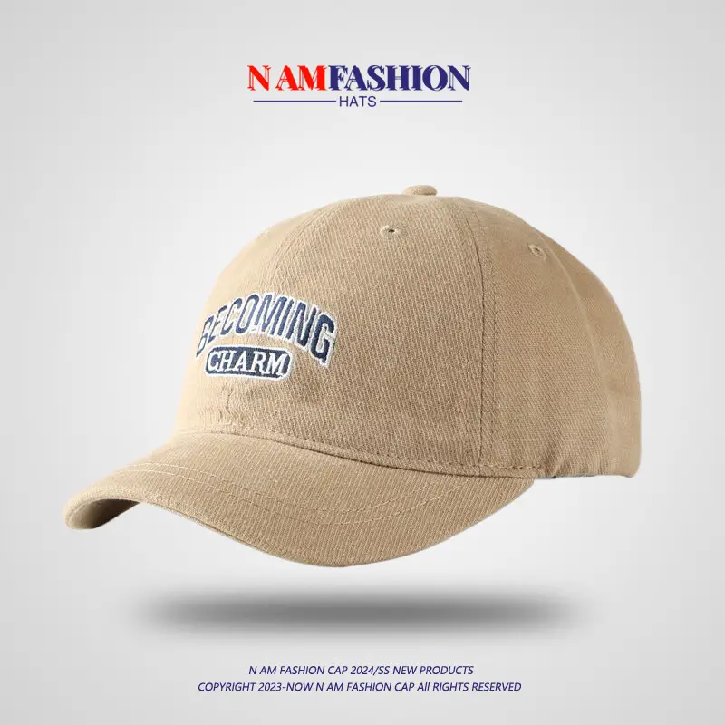 Purple Baseball Cap Women Retro Lettered Outdoor Streetwear - Image 7