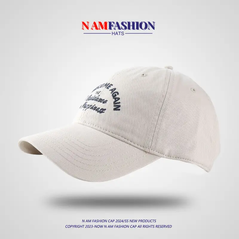 Maroon Cotton Baseball Cap for Men Women Summer - Image 13