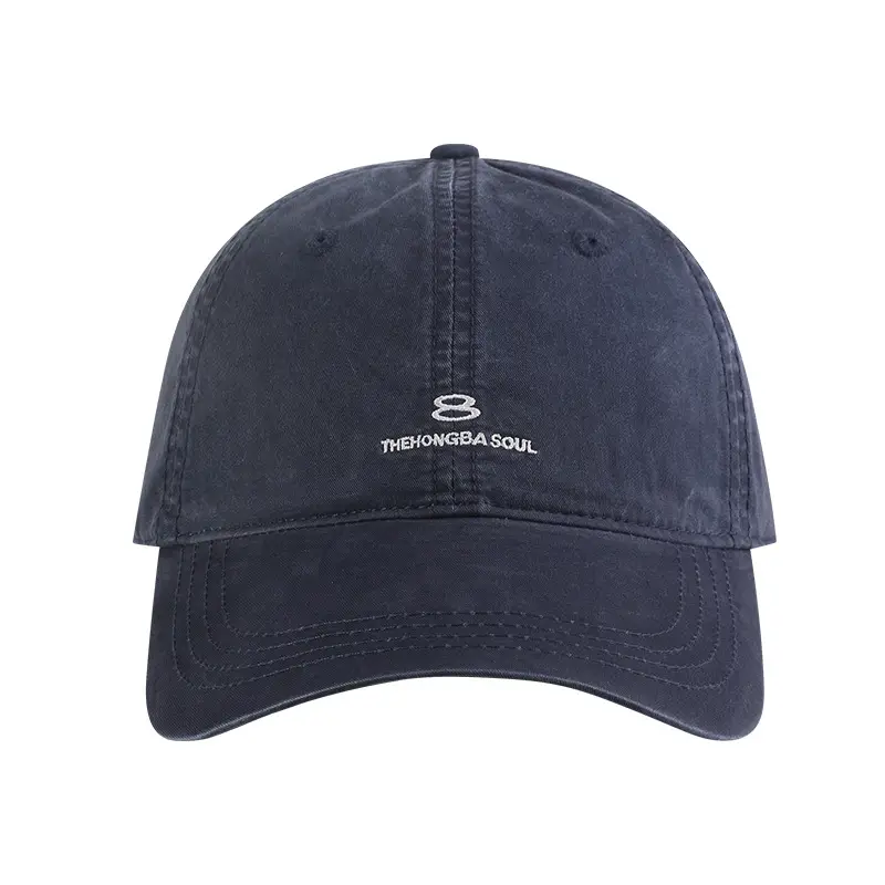 Women's Navy Blue Peave Hat with Adjustable Strap
