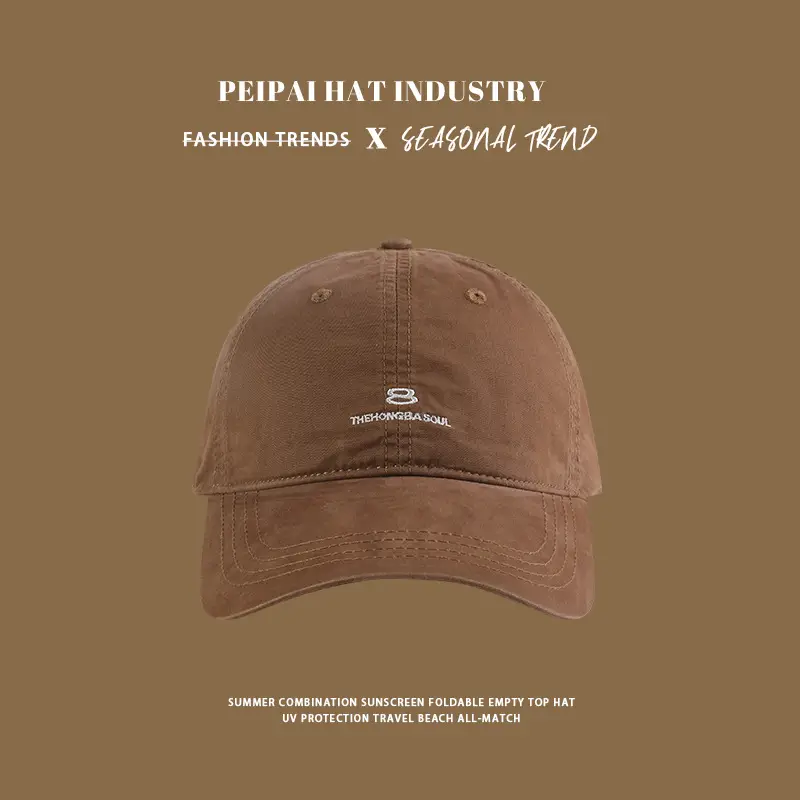 Women's Navy Blue Peave Hat with Adjustable Strap — feature 7