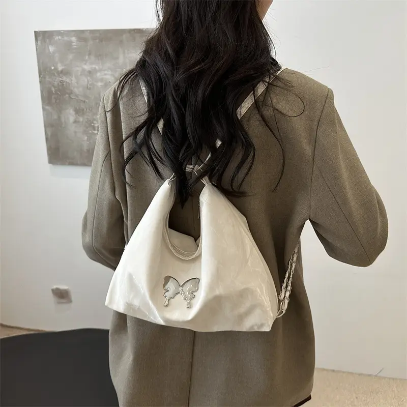 Blue Butterfly Crossbody Tote Bag for Women - Image 7