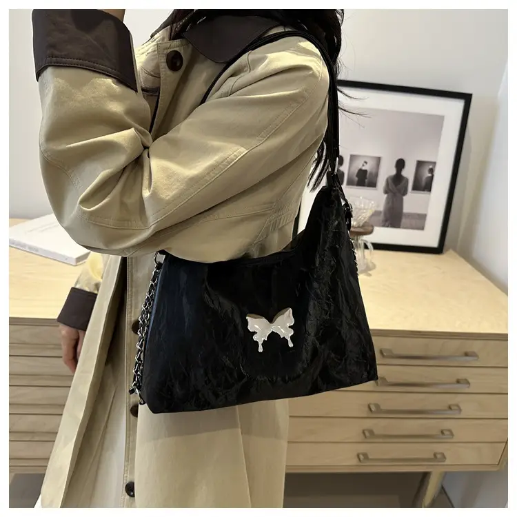 Blue Butterfly Crossbody Tote Bag for Women — feature 11