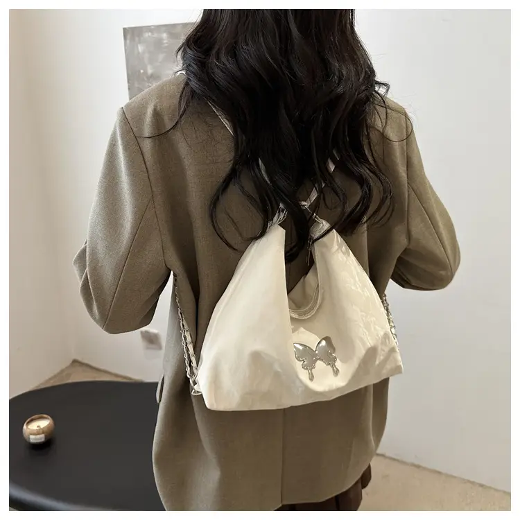 Blue Butterfly Crossbody Tote Bag for Women — feature 16