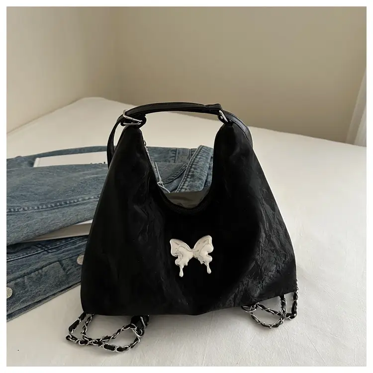 Blue Butterfly Crossbody Tote Bag for Women — feature 21