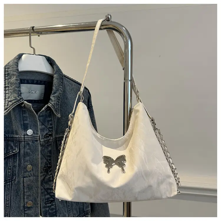 Blue Butterfly Crossbody Tote Bag for Women — feature 26
