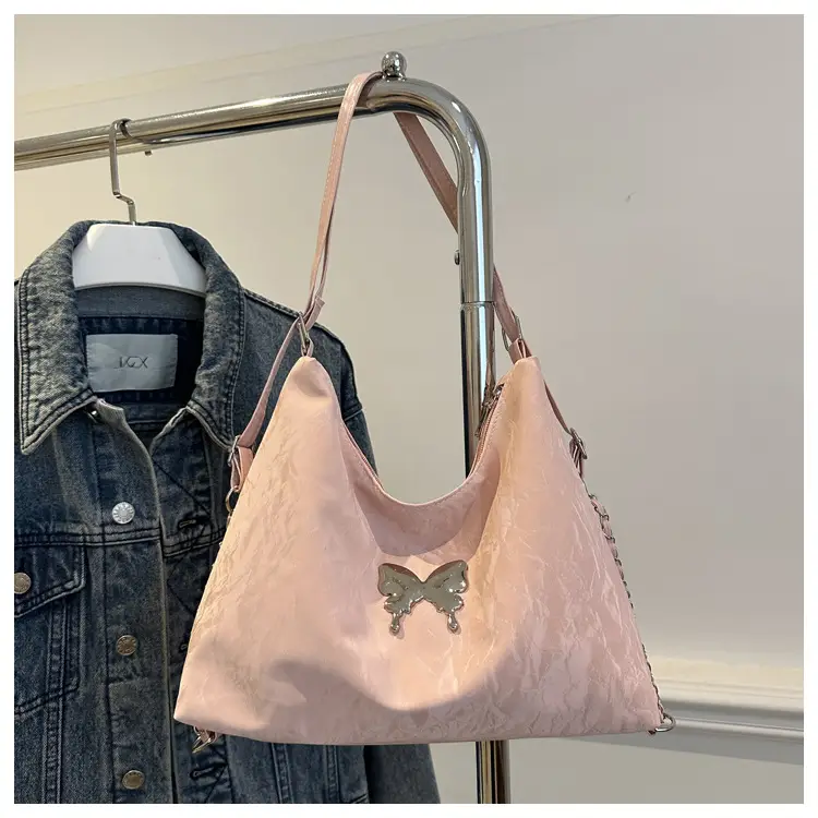 Blue Butterfly Crossbody Tote Bag for Women — feature 27