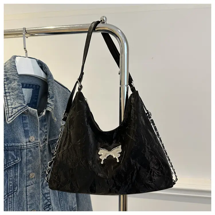 Blue Butterfly Crossbody Tote Bag for Women — feature 29